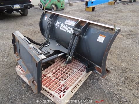 ebay snow plow skid steer|used skid steer snow pushers.